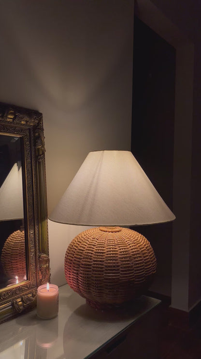 pumpkin lamp